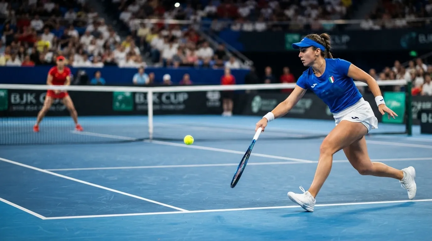 Paolini and Errani Lead Italy Past China into Billie Jean King Cup Semifinals