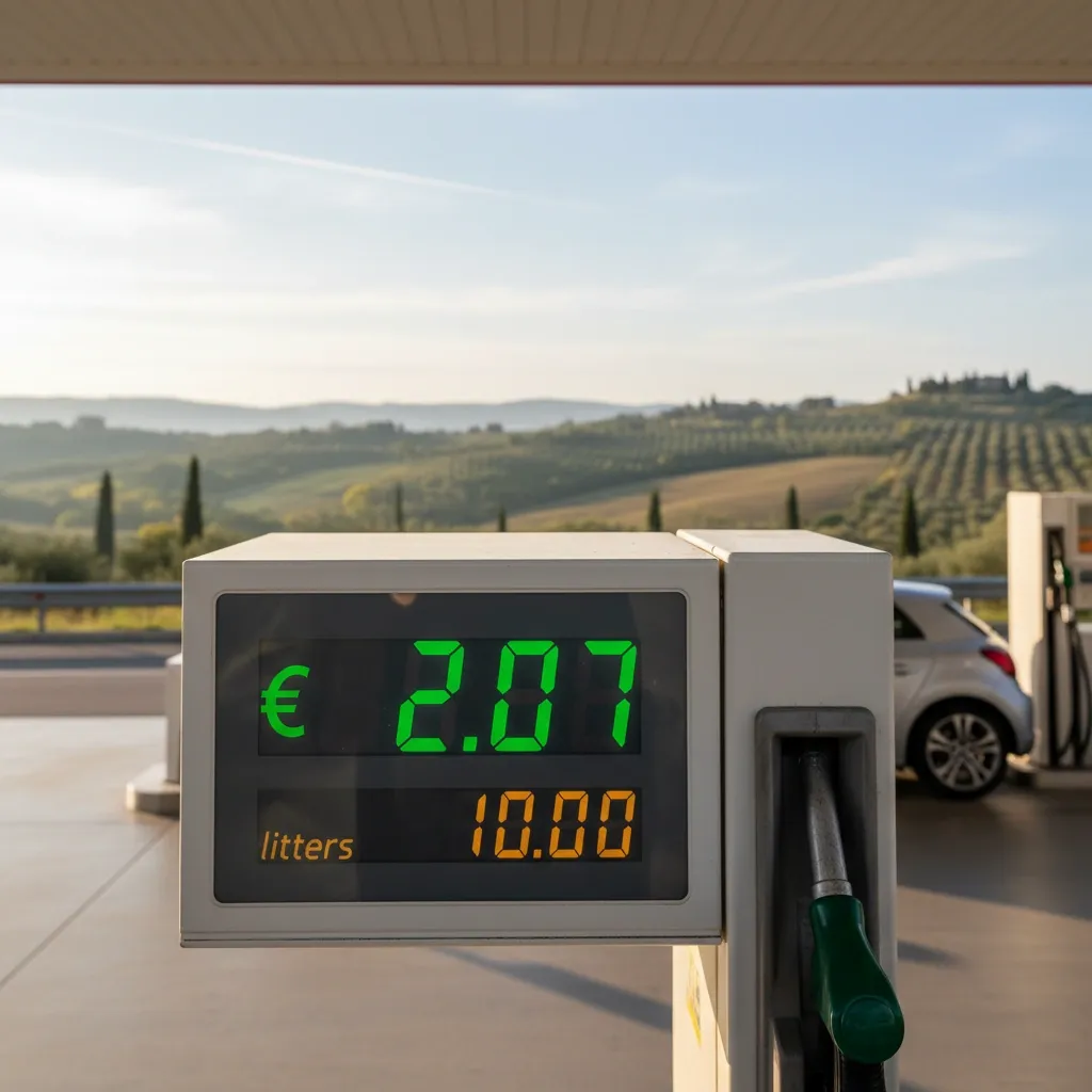 Italy's Diesel Prices Surge Past €2.10 at Highways, Tax Relief Already Crumbles