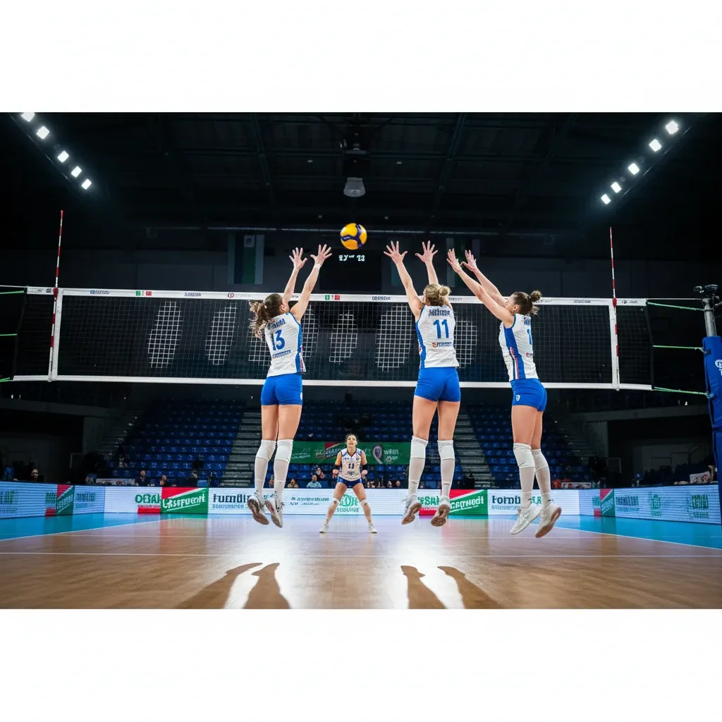 Italy's Women Volleyball Team Defeats Turkey 3-1, Tests Antropova in New Role Before Nations League