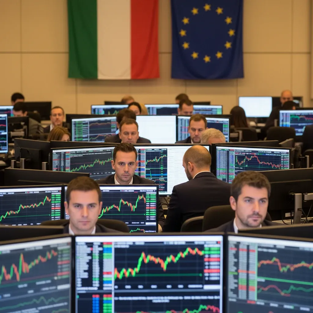 Italy Stock Market Rises as European Markets Fall Amid Energy Price Surge