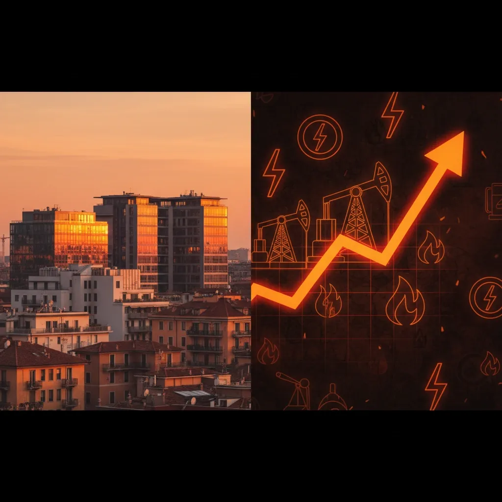 Italy's Energy Bills and Mortgages May Drop as Markets Rally on Ceasefire Hope