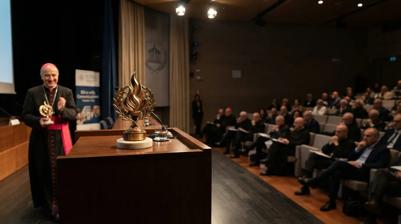 Cardinal Zuppi Honored for Ethical Communication in Venice