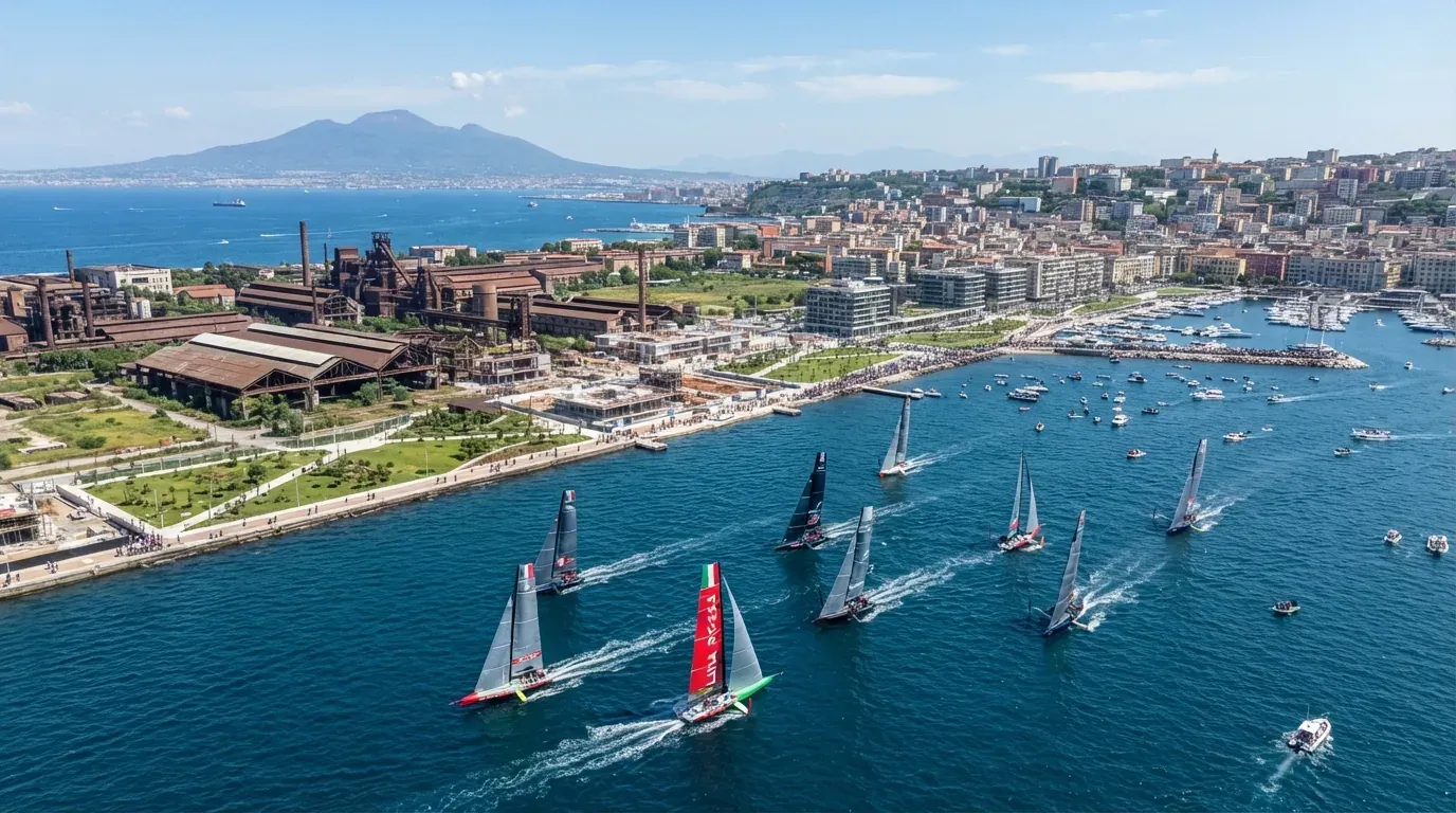 America's Cup 2027: Naples Transforms Industrial Wasteland into Sailing Hub