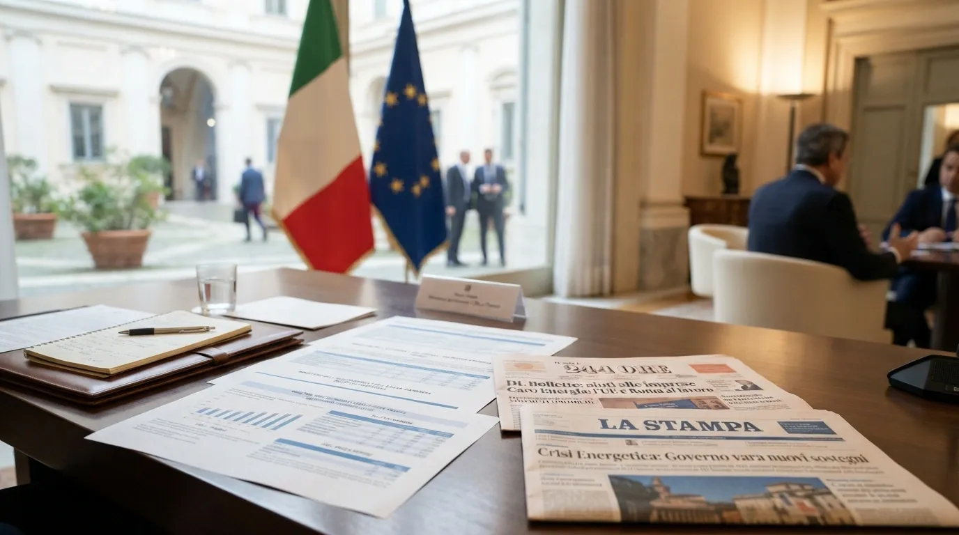 Italy Pursues €14 Billion in Energy Aid for Families and Firms