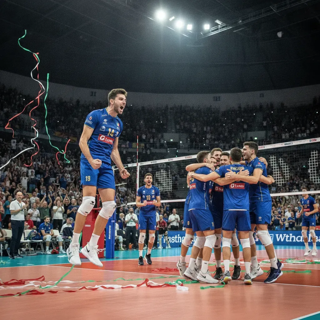 Italy Qualifies for Nations League Finals After Cuba Win, De Giorgi's 24-Player Gamble Pays Off