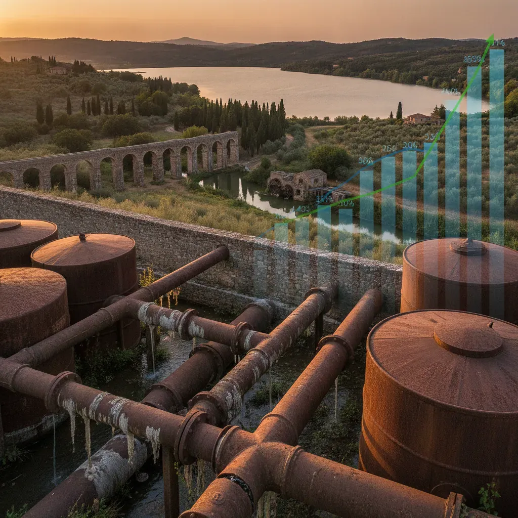 Italy's Water Investment to Drop 17% in 2027 Without Private Capital