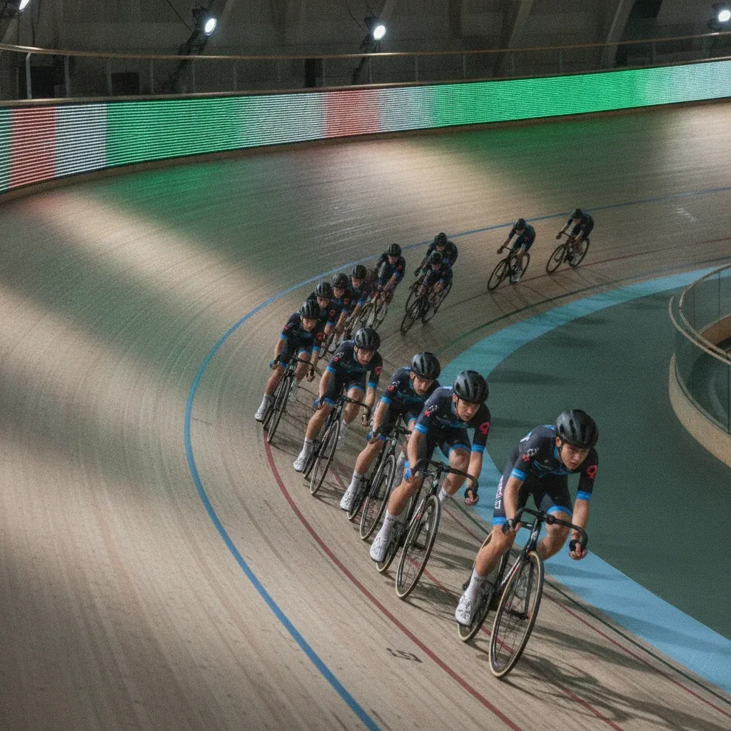Italy's Track Cycling Team Dominates European Championships, Eyes 2028 Olympics Glory