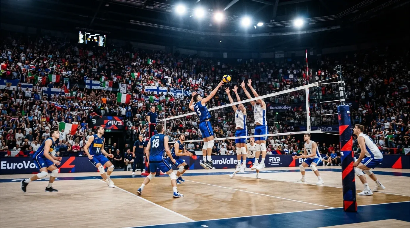 Italy Crashes Out of EuroVolley to Finland in Turin Quarter-Final Upset